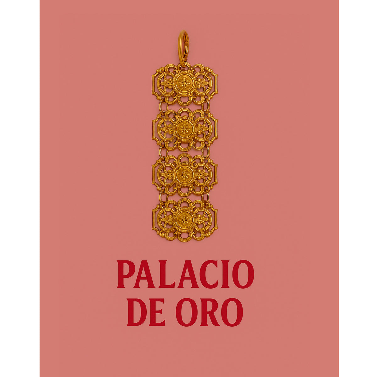 Pendiente Palacio de Oro