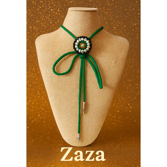Collar CORBATA BOLO lazo XL *ZAZA*