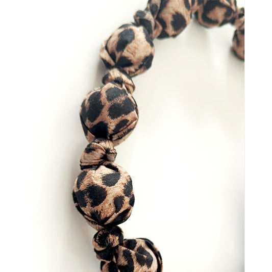 Collar NODO Leopardo