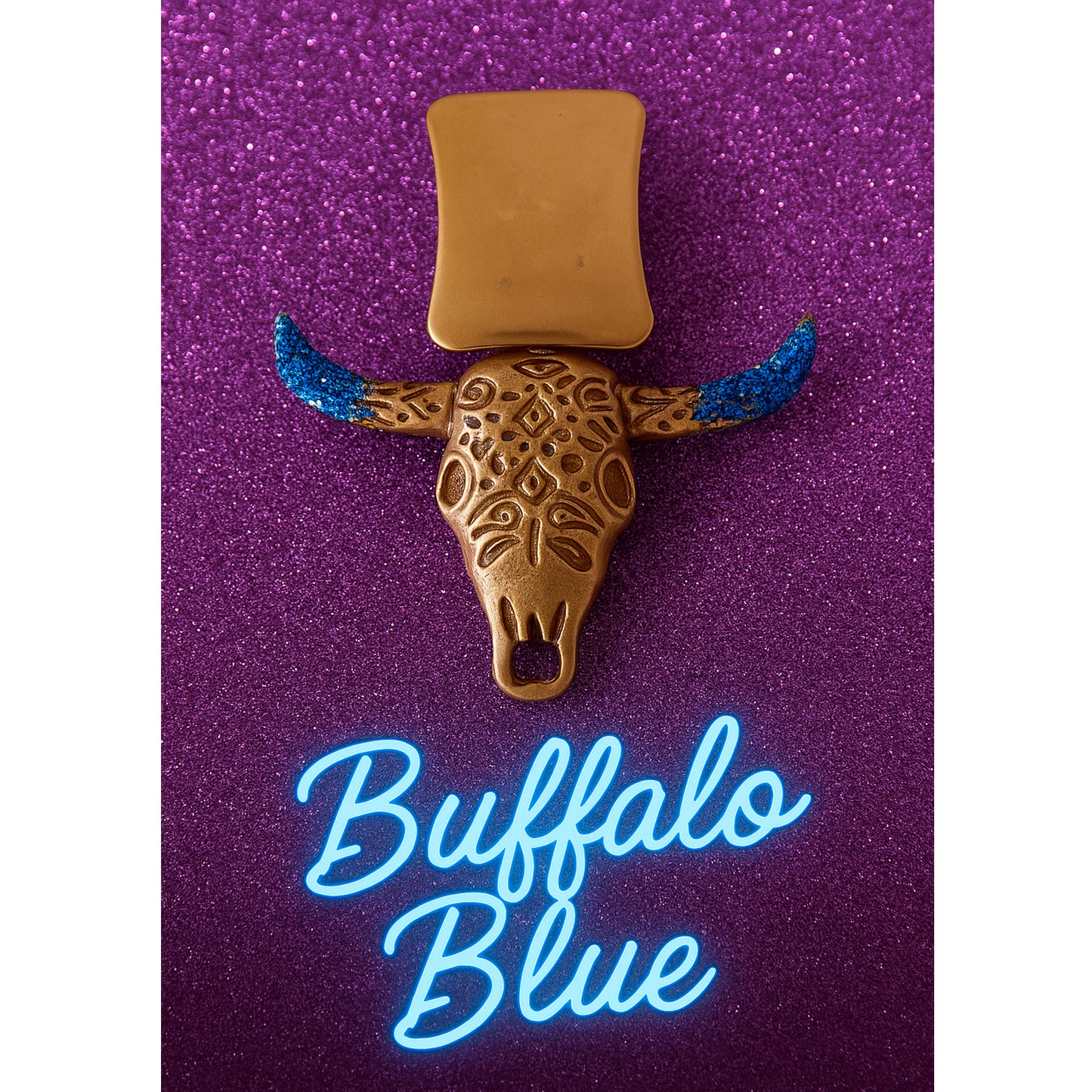 Pendiente BUFFALO BLUE
