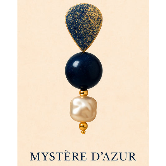 Pendiente Mystère d´Azur