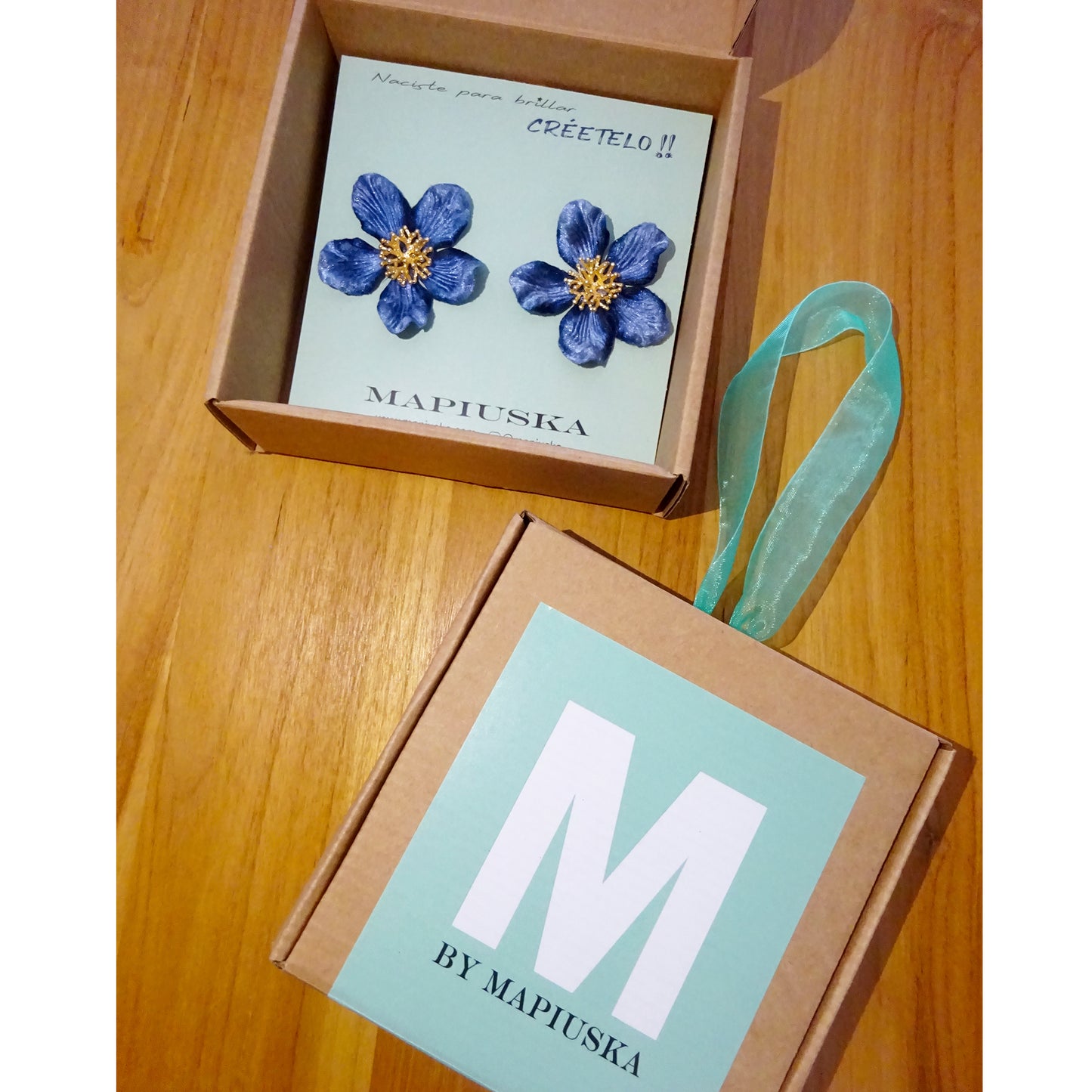 Pendiente VICTORIA Azul