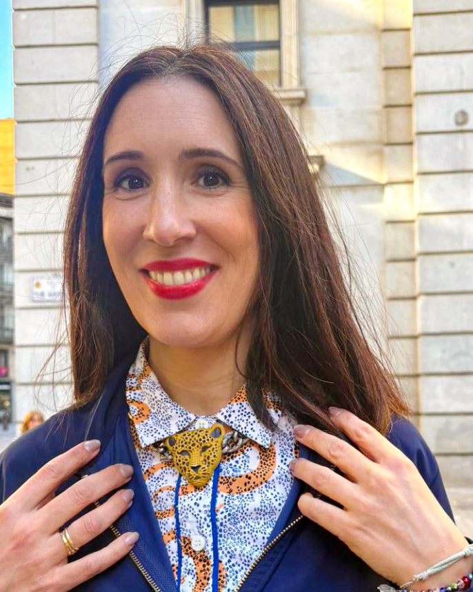 Collar LORD TORRENUEVO Origen mostaza gris