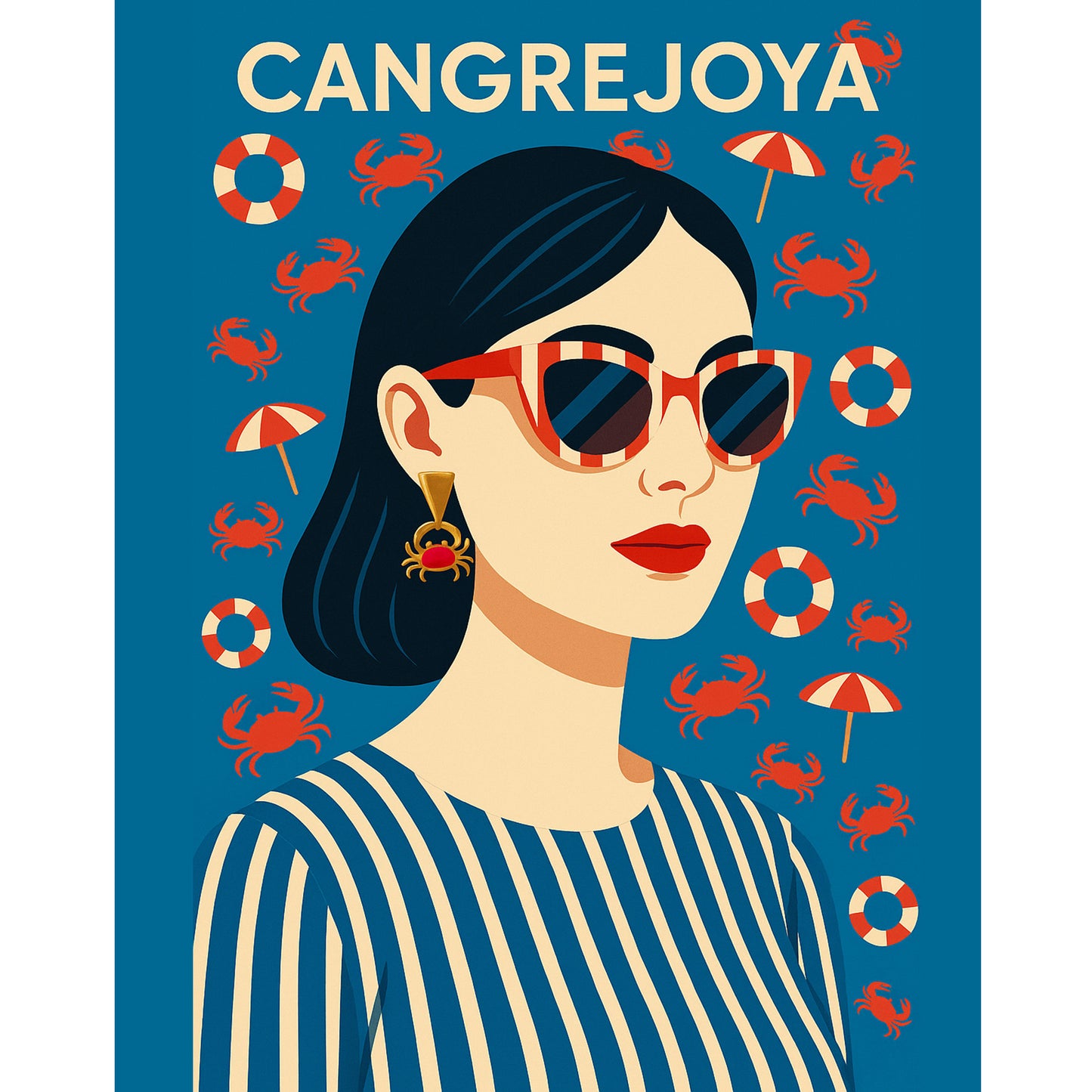 Pendiente Cangrejoya