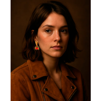 Pendiente Cangrejoya