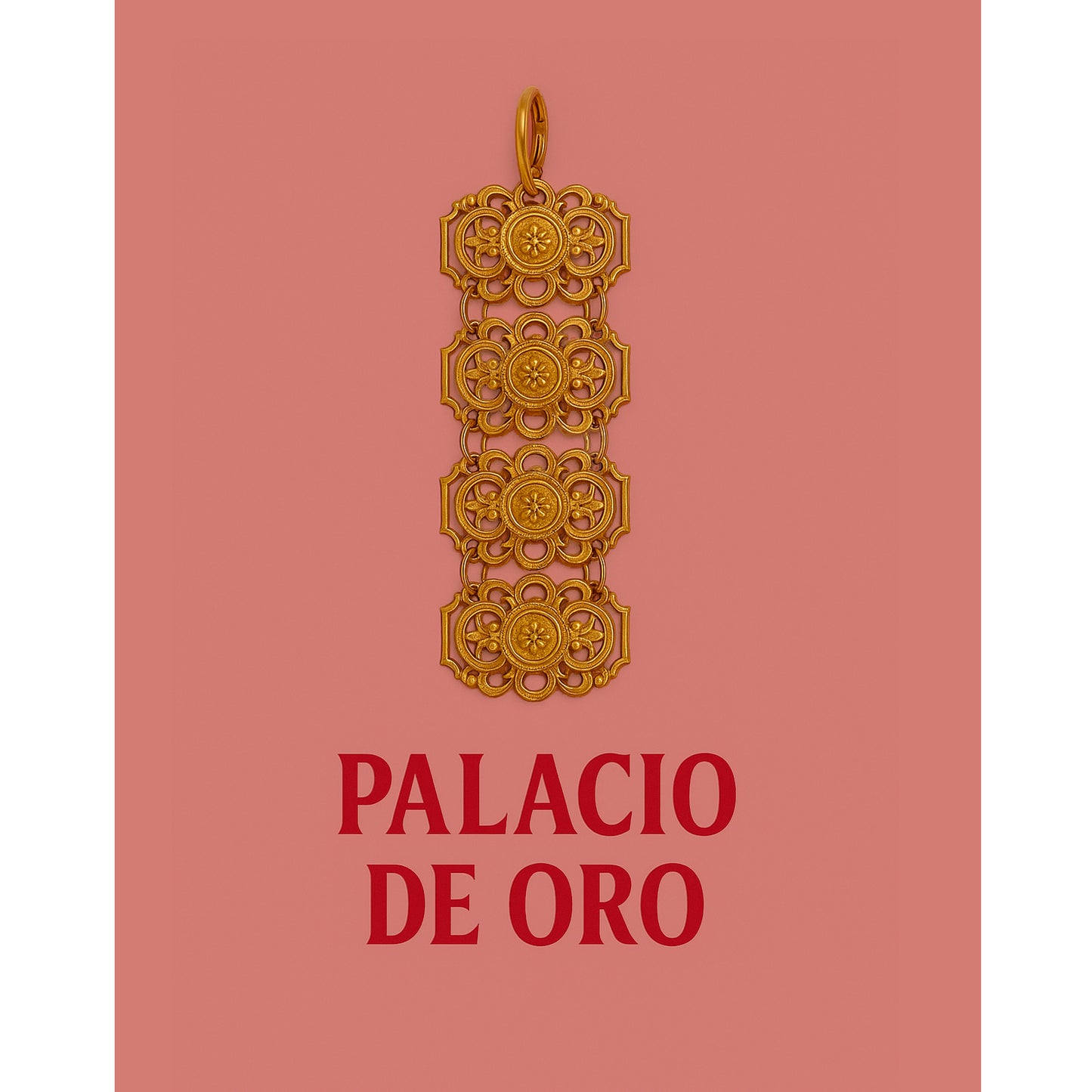 Pendiente Palacio de Oro