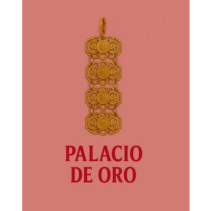 Pendiente Palacio de Oro