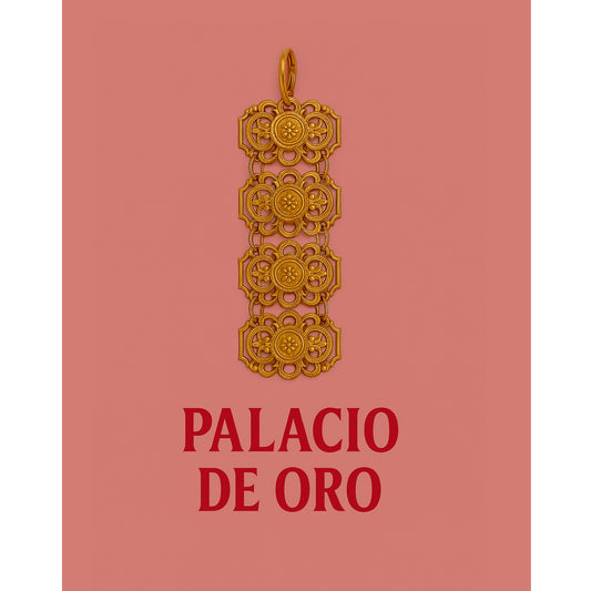 Pendiente Palacio de Oro