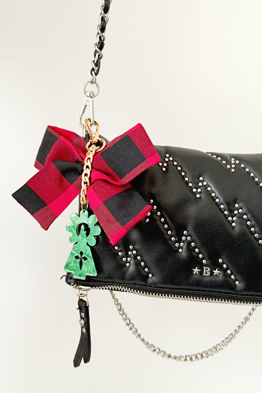 Colgante Charms CACHIRULO Virgen del Pilar verde