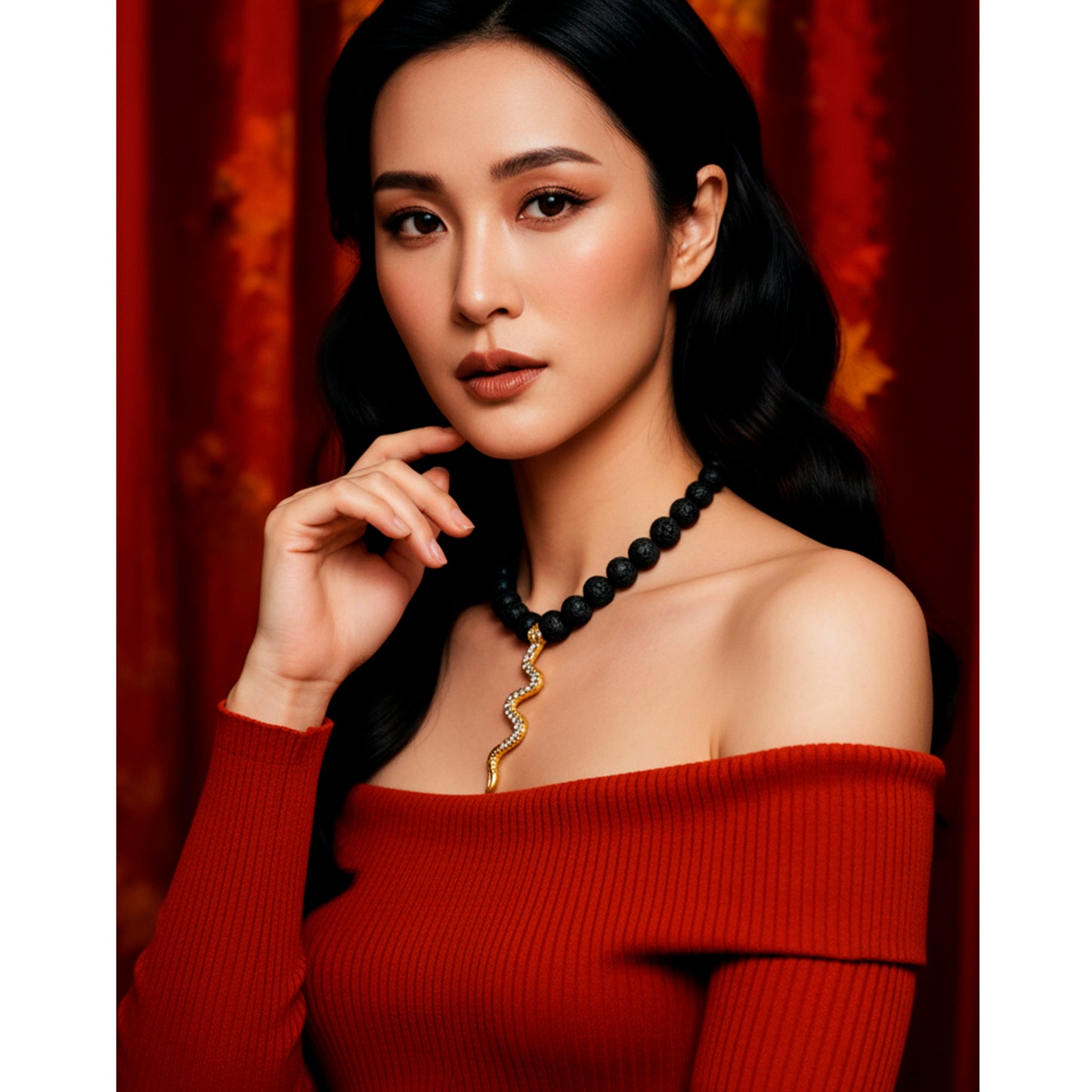 Collar MAGNA negro