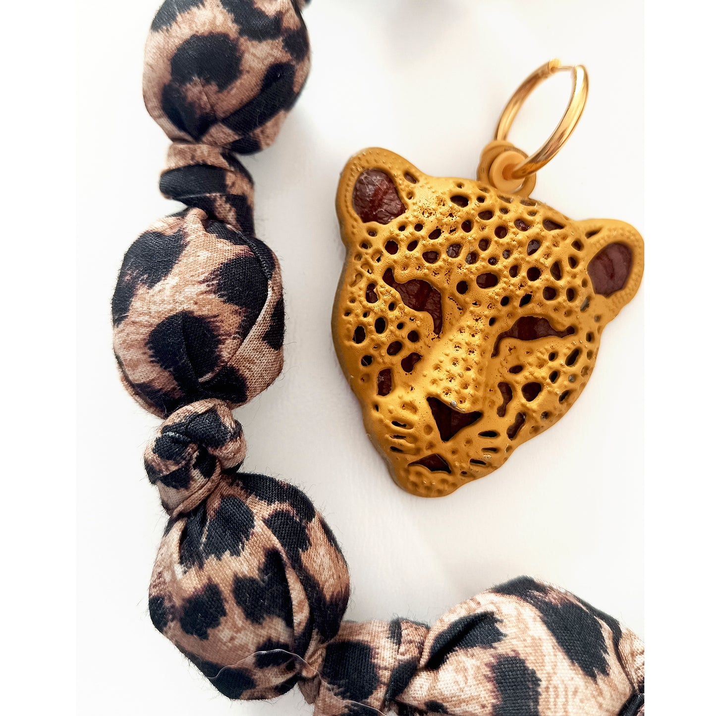 pack Collar NODO Leopardo + Colgante Lord Torrenuevo