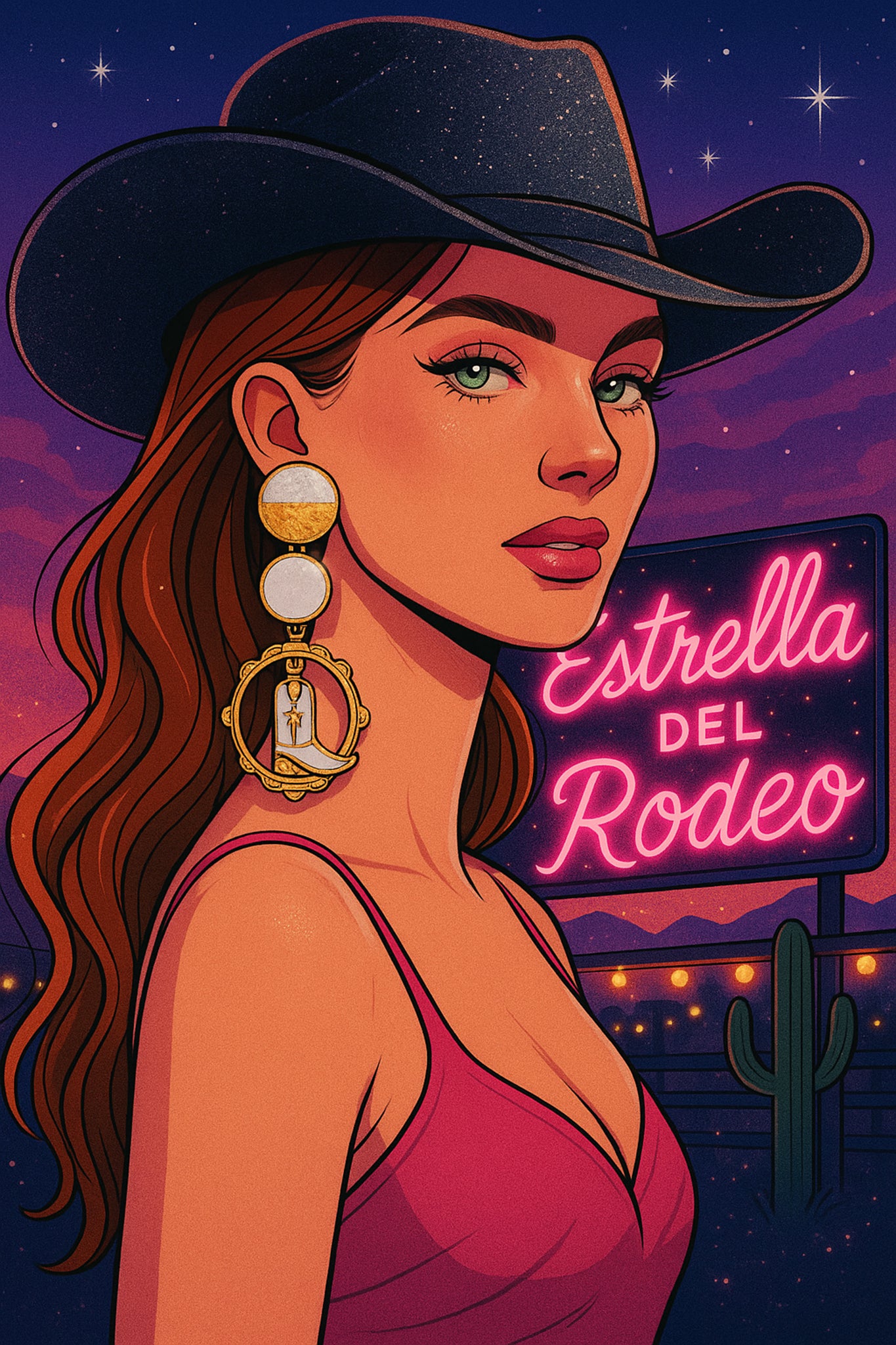 Pendiente ESTRELLA DEL RODEO