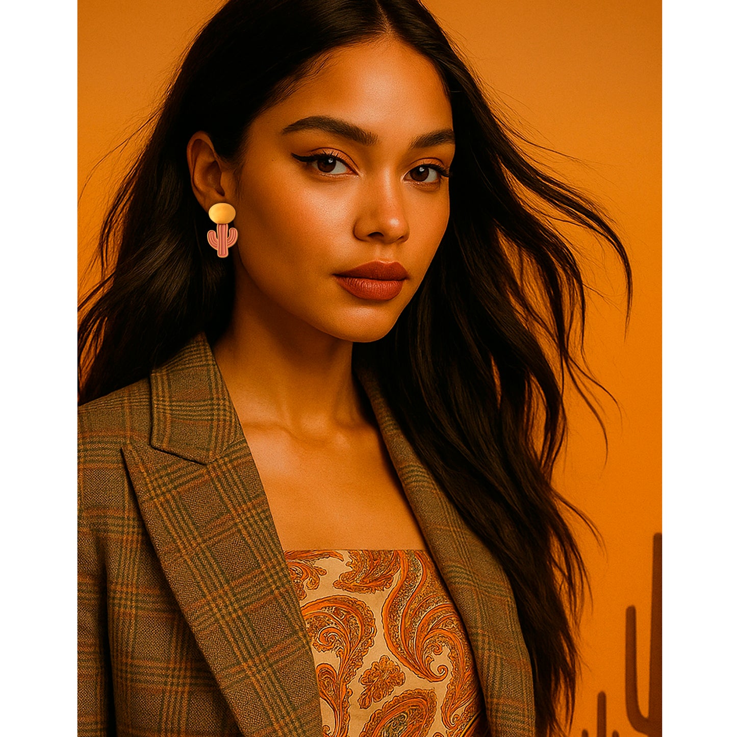 Pendiente CACTUS ECLIPSE