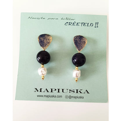 Pendiente Mystère d´Azur