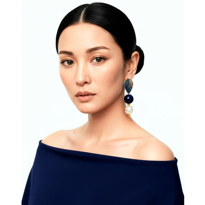 Pendiente Mystère d´Azur