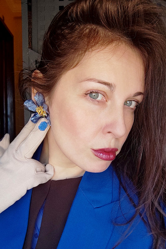 Pendiente VICTORIA Azul