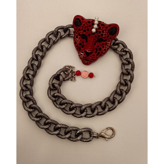 Collar LORD TORRENUEVO Atelier Granate Perlas
