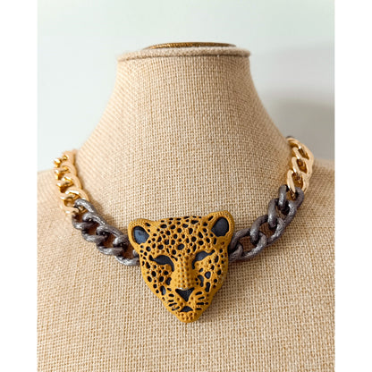 Collar LORD TORRENUEVO Origen mostaza gris